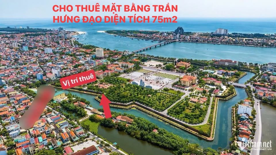 Cho thuê mặt bằng đẹp Trần Hưng Đạo, Đồng Hới 75m² - Vị trí kinh doanh đắc địa!