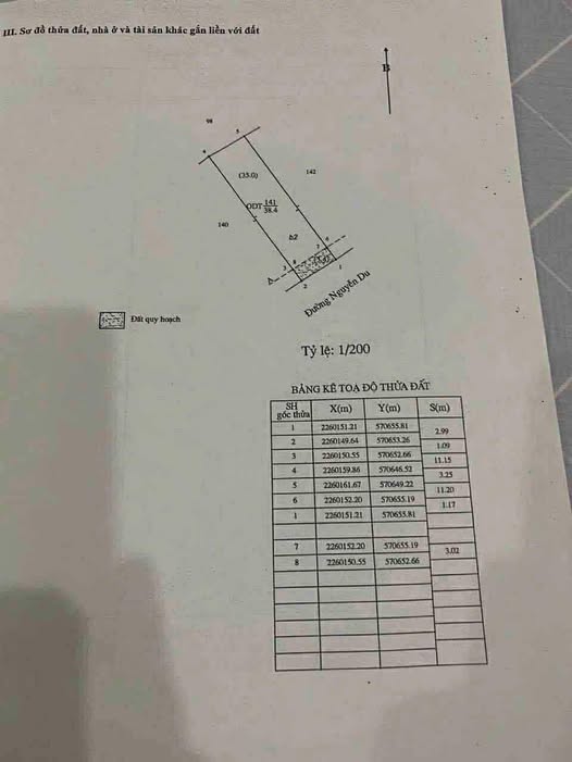 Nhà mặt tiền đường Nguyễn Du, Nam Định 38.5m² giá 7.2 tỷ - Đầu tư sinh lời ngay!