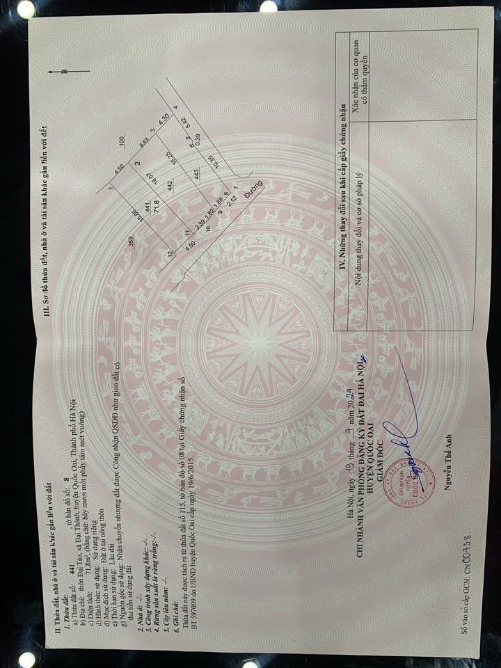 Đất nền đường Đại Tảo, Hà Đông 71m² chỉ 4 tỷ - Cơ hội đầu tư không thể bỏ lỡ!