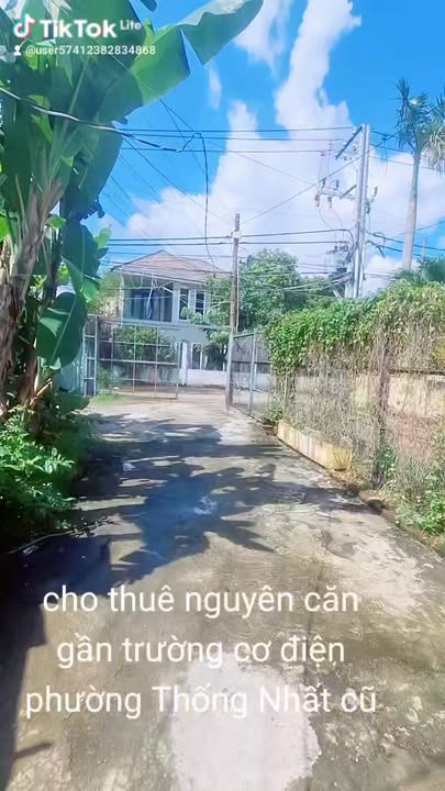 Nhà nguyên căn cho thuê tại Phường Thống Nhất, Biên Hòa, Đồng Nai - Giá chỉ 4 triệu/tháng