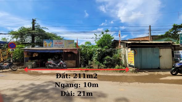 Đất mặt tiền Thống Nhất Dĩ An 211.4m² giá 12.3 tỷ - Đầu tư sinh lời ngay!