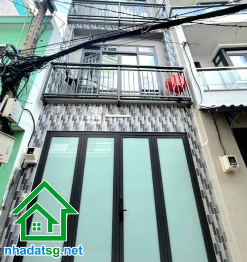 Nhà 3 tầng 5PN 6WC hẻm 5m gần Ngã Tư Bảy Hiền - Giá chỉ 7.199 tỷ!