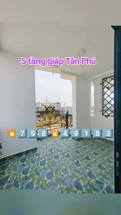 Nhà phố 5 tầng Bình Tân 260m² giá 6.1 tỷ - Gần khu dân cư Vĩnh Lộc!