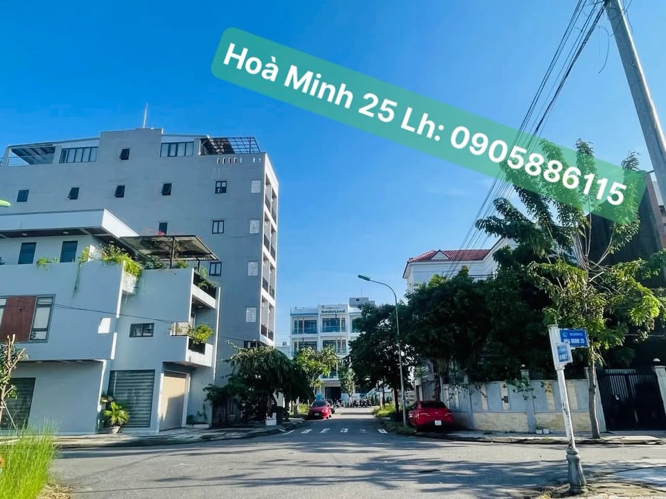 Đất nền Hòa Minh 25, Liên Chiểu 187m² giá 12 tỷ - Phù hợp xây dựng căn hộ, biệt thự!