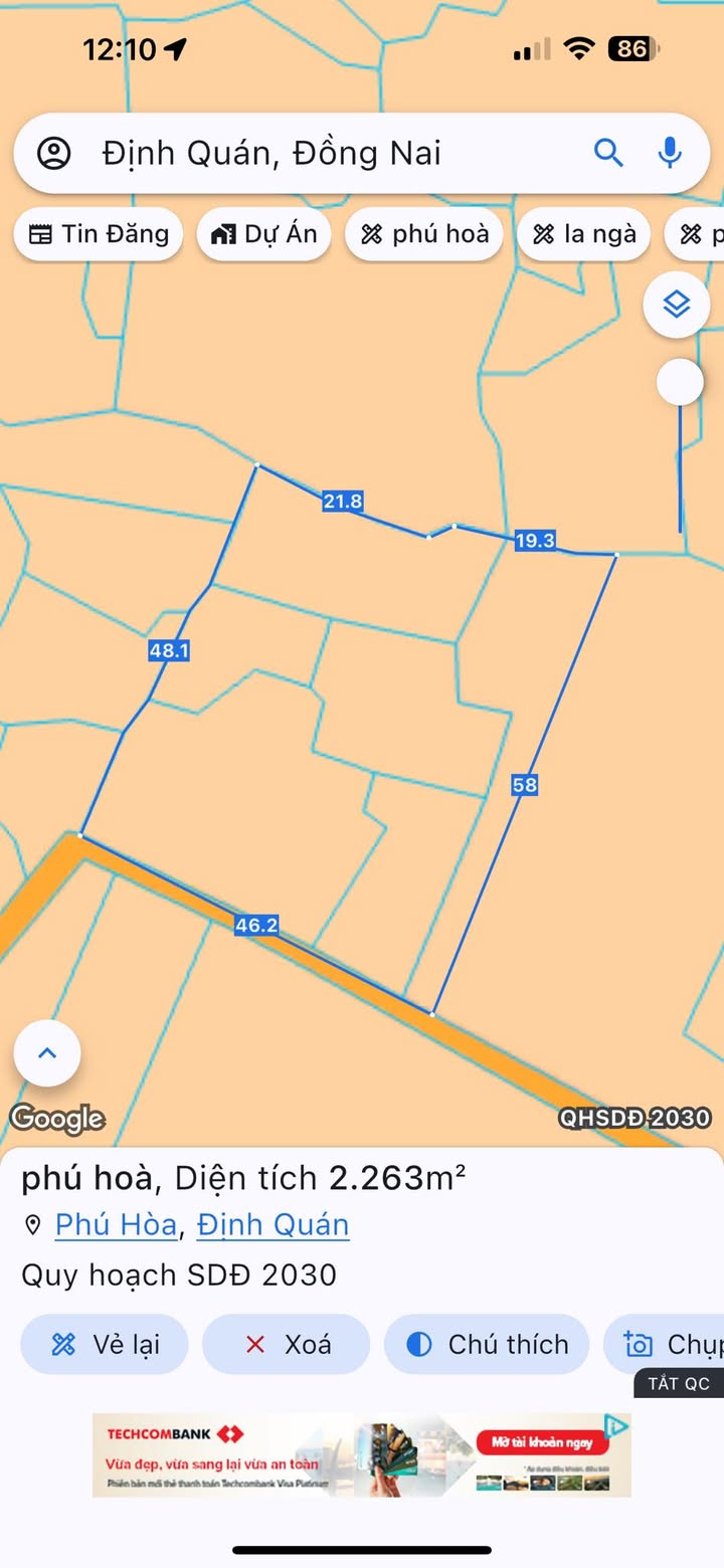 Đất thổ cư 100m² tại Phú Hoà - Định Quán, giá chỉ 900 triệu - Sổ hồng riêng