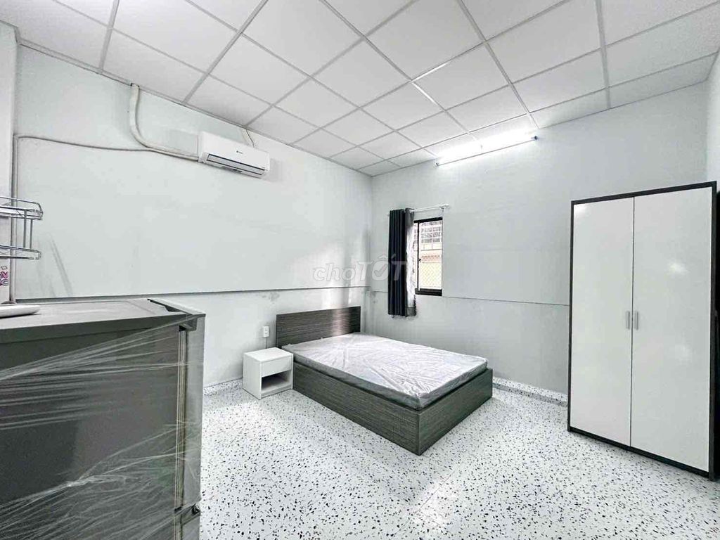 Studio mới 100% 25m² Vành Đai Q6 chỉ 5 triệu - Full nội thất, máy giặt riêng!