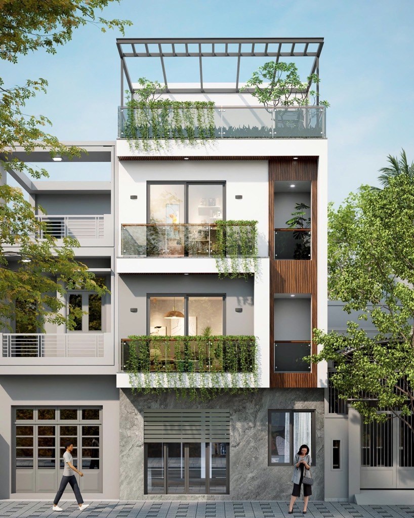 Nhà 5 tầng Vân Côn, Hoài Đức 51m² giá 4.6 tỷ - Xây mới, tiện nghi đầy đủ!