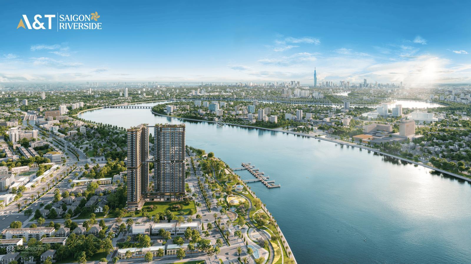 Căn hộ A&T Saigon Riverside 65m² giá 3.12 tỷ - Không gian sống lý tưởng bên sông Sài Gòn!