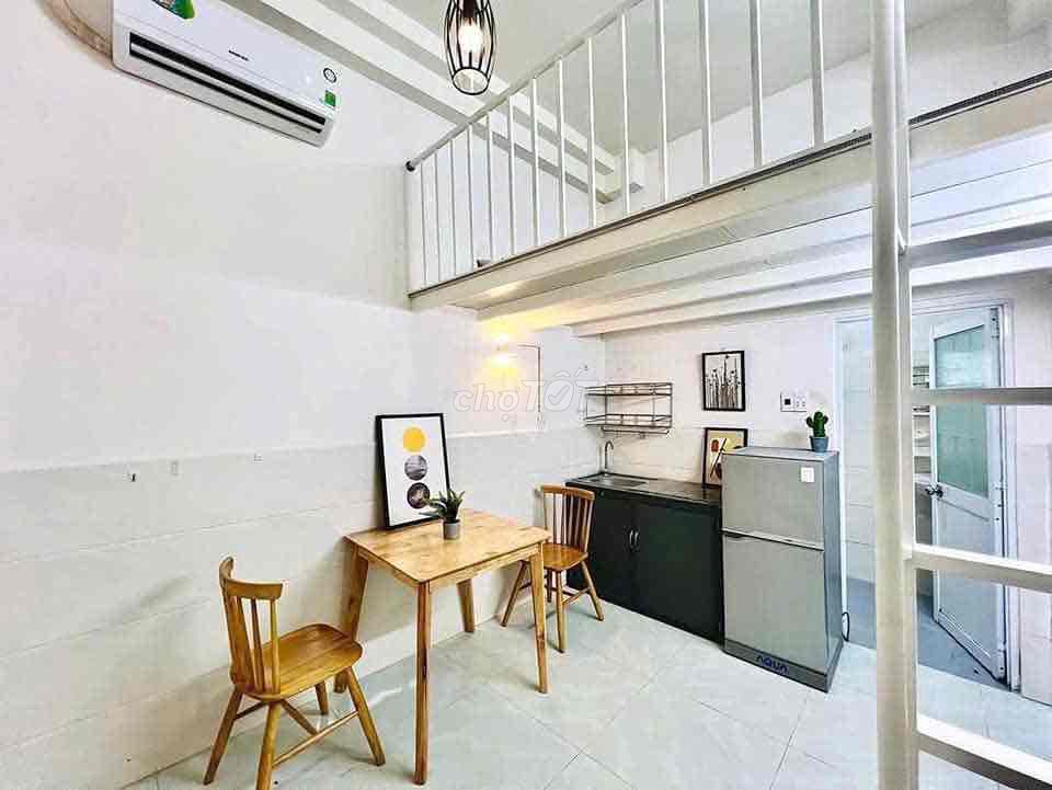 Phòng cho thuê tại Phú Nhuận 20m² giá 4.7 triệu - Duplex full nội thất, cửa sổ thoáng