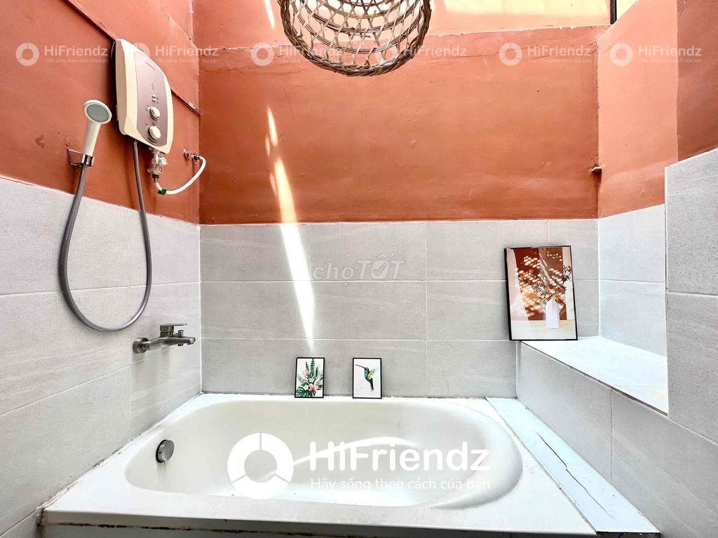 Phòng cho thuê mặt tiền đường Phan Văn Khỏe, 25m² giá 4.4 triệu - Full nội thất tiện nghi!