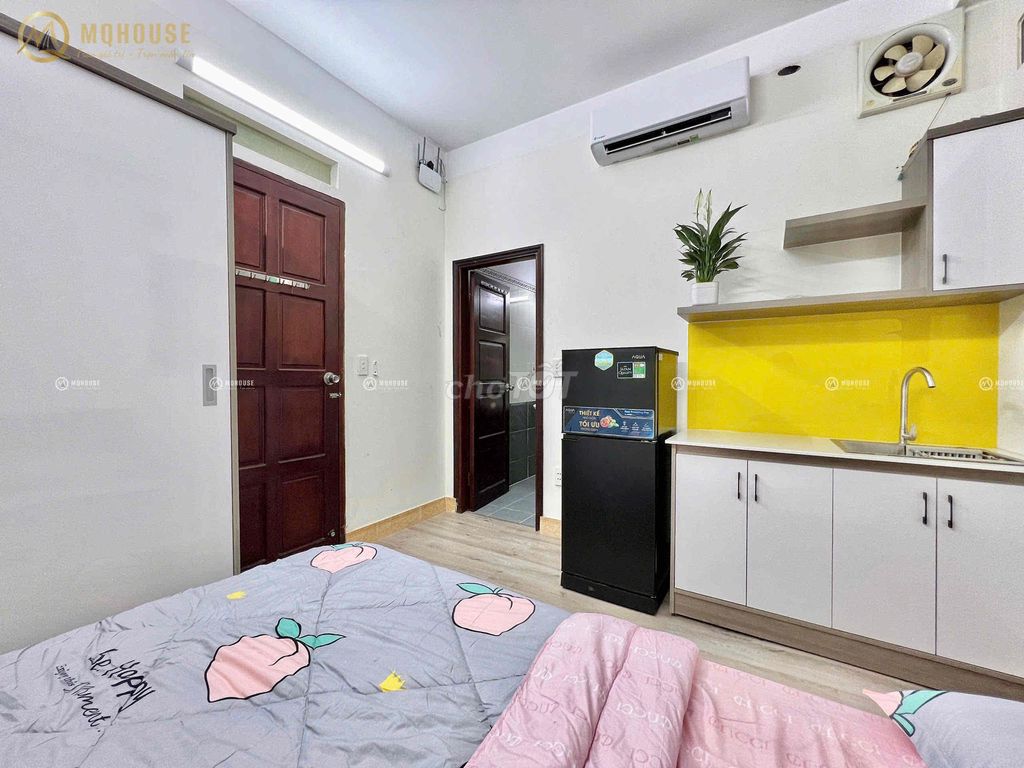 Căn hộ dịch vụ Tân Bình 20m² giá 4 triệu - Full nội thất tiện nghi, gần sân bay!