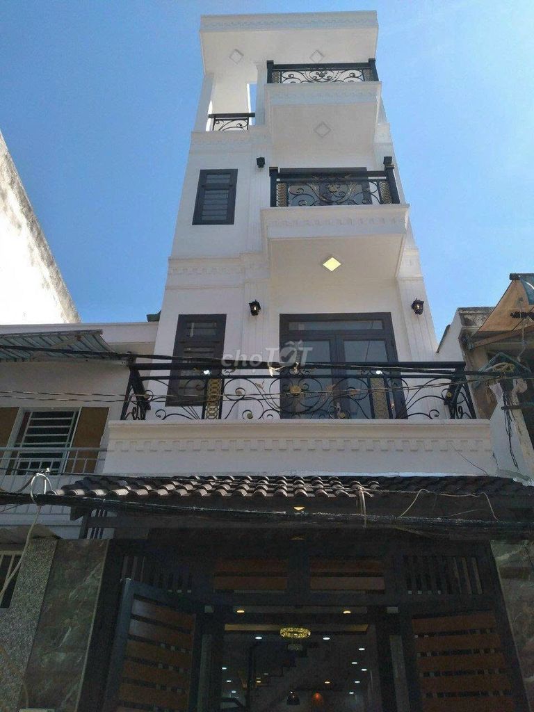 Nhà cho thuê HXH 217/2B Nơ Trang Long 60m² - Nhà mới, vào ở ngay!