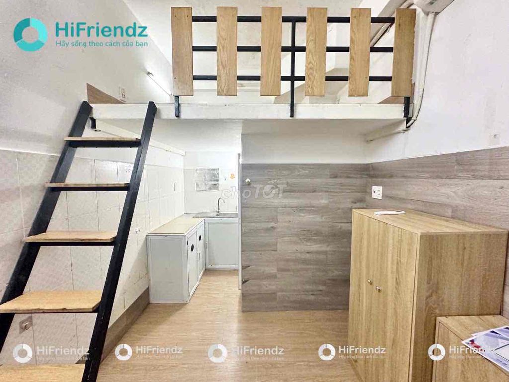 Cho thuê phòng trọ giá rẻ tại ngã tư Hàng Xanh 28m² - Có máy lạnh, thang máy và an ninh 24/7!