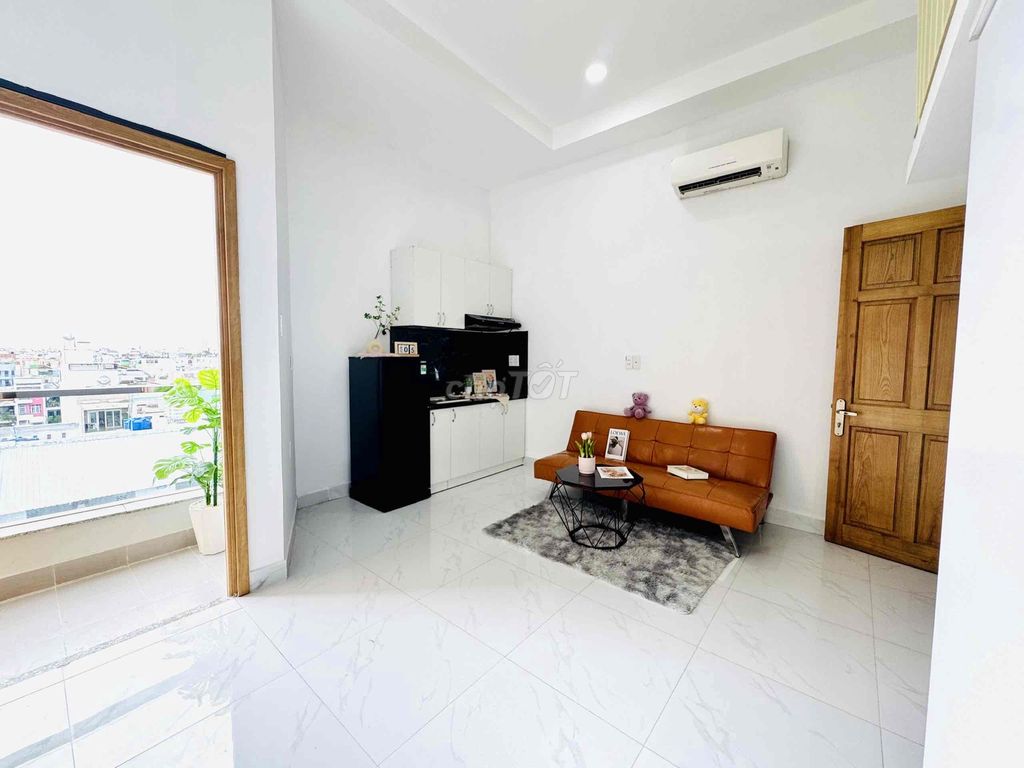 Căn hộ gác lửng Lê Sao, Tân Phú 30m² giá 4.6 triệu - Thiết kế hiện đại, tiện nghi