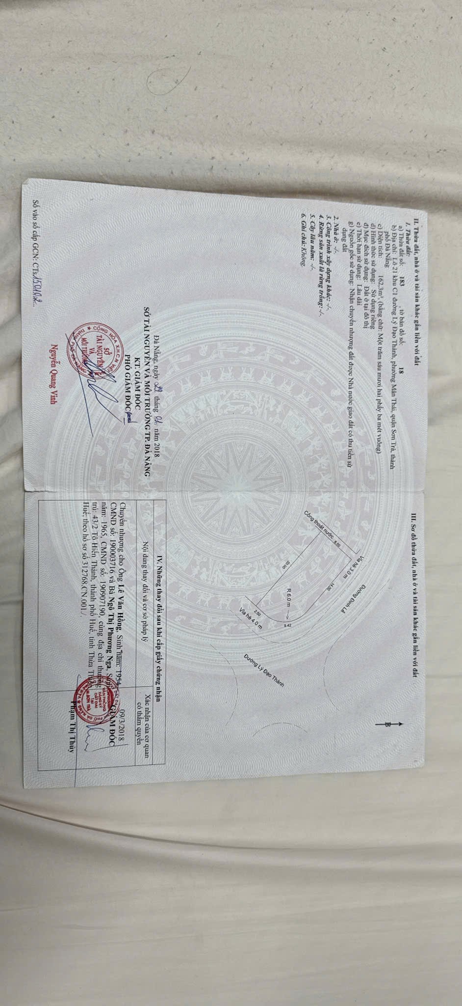 Lô góc 2 mặt tiền Lý Đạo Thành & Đinh Lễ, Sơn Trà 162m² giá 17 tỷ - Cơ hội đầu tư sinh lời!