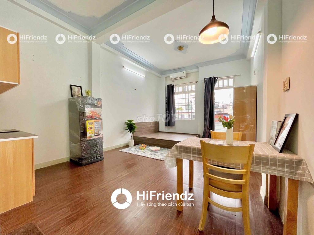 Căn hộ dịch vụ Bancol 1PN 40m² giá 4.6 triệu - Full nội thất cao cấp ngay gần AEON Bình Tân!