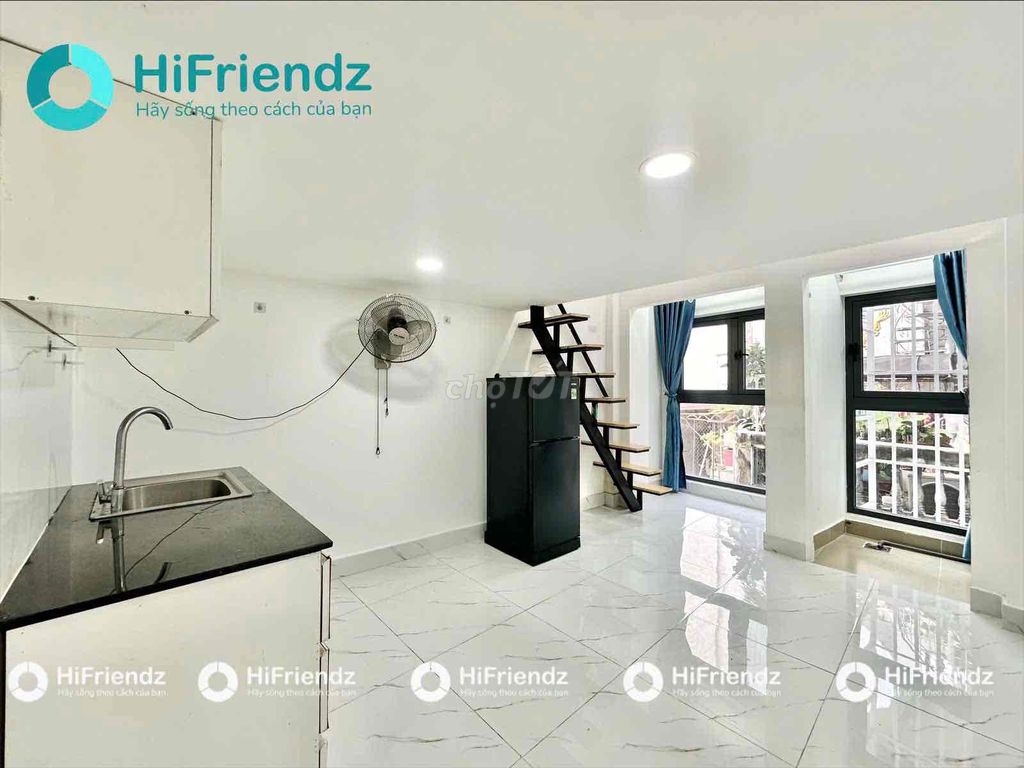 Căn hộ dịch vụ Tân Bình 25m² giá 5.2 triệu - Full nội thất tiện nghi, gần sân bay!