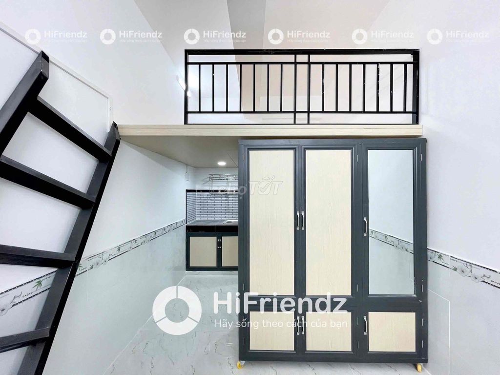 Duplex mới xây 22m² giá 3.3 triệu - Gần Đại Học Y Dược, tiện nghi đầy đủ!