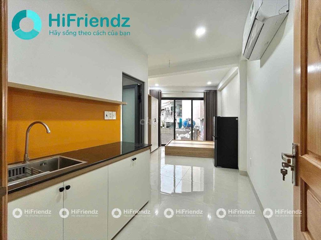 Căn hộ dịch vụ Tân Bình 25m² giá 6 triệu - Full nội thất tiện nghi, gần sân bay!