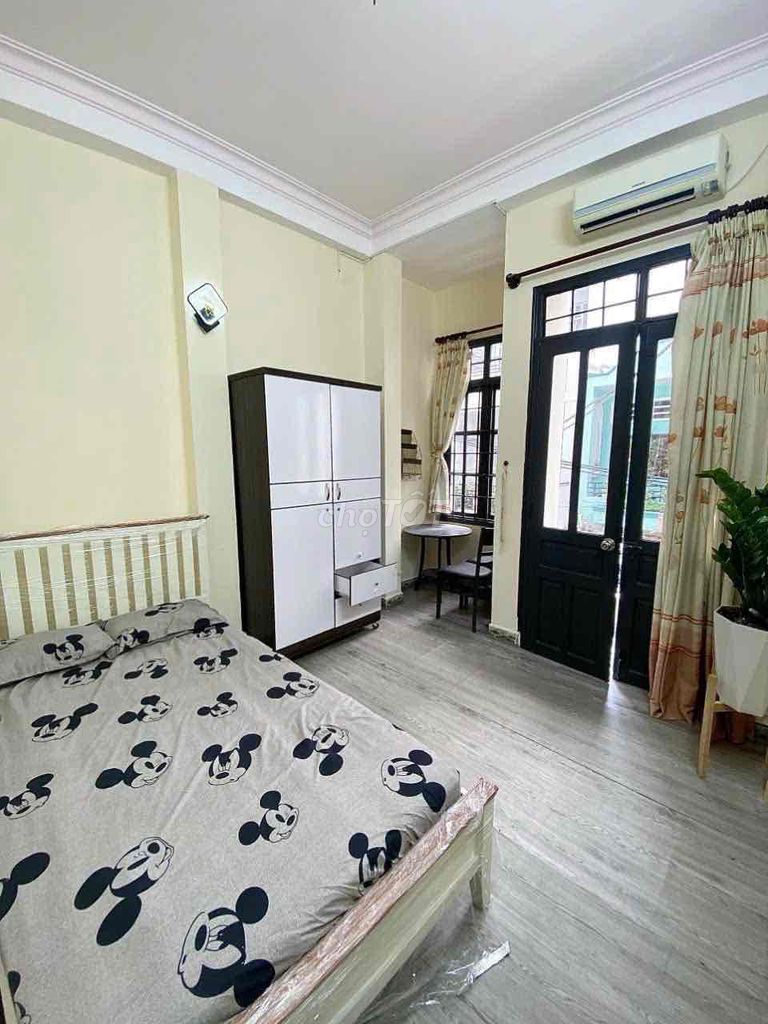 Căn hộ Studio Trần Quang Diệu Q3 25m² giá 5.3 triệu - Full nội thất tiện nghi
