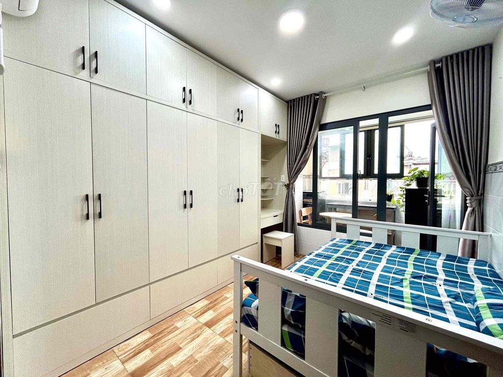 Căn hộ 1PN 30m² tại 201 Nguyễn Xí, Bình Thạnh giá chỉ 5.8 triệu - Đầy đủ tiện nghi!