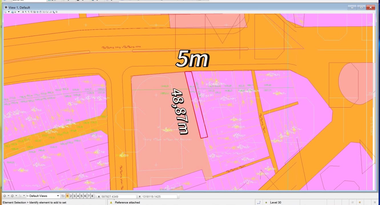 Đất nền đường Hùng Vương, Cam Linh, Khánh Hòa 238m² - Giá tốt cho nhà đầu tư!