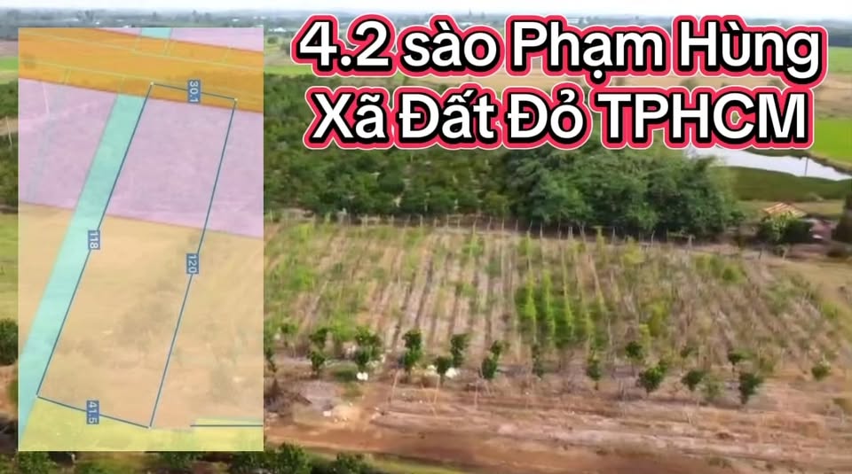 Đất nền 1512m² tại Đất Đỏ, Bà Rịa - Vũng Tàu - Tiềm năng đầu tư lớn!