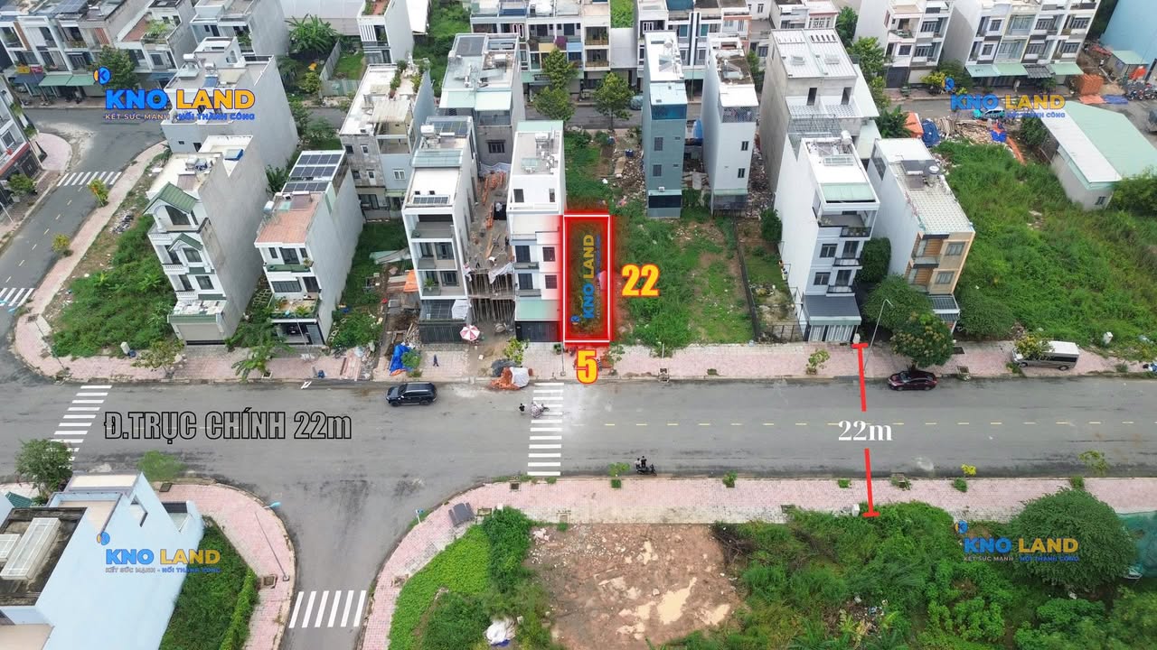 Đất nền KDC Làng Đại học Quốc Gia, Dĩ An 110m² giá 5.5 tỷ - Cơ hội đầu tư vàng!