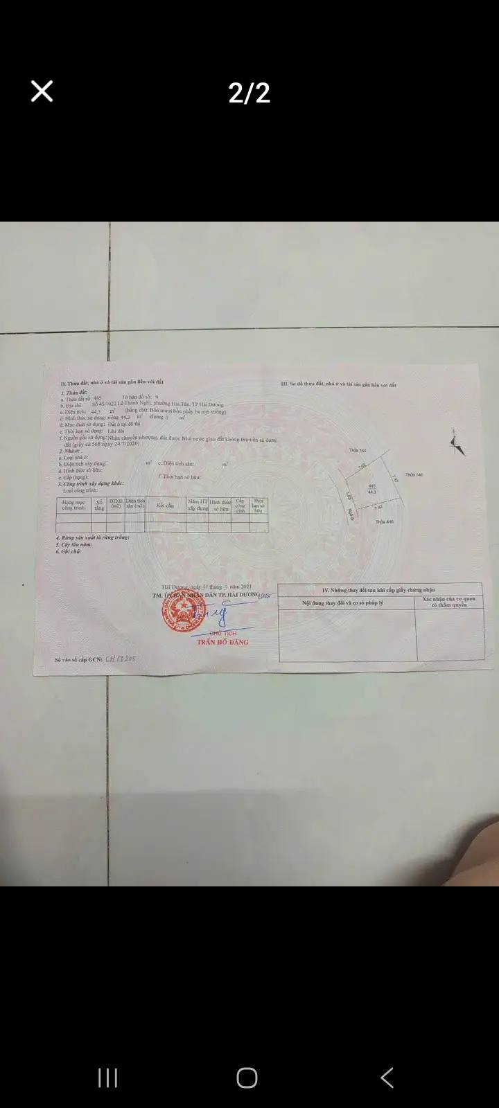 Nhà 1,5 tầng ngõ 1022 Lê Thanh Nghị, Hải Dương 45m² giá 1.59 tỷ - Chính chủ cần bán!