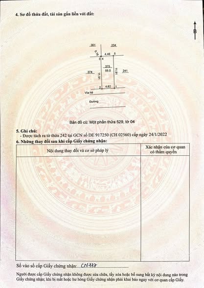 Đất dịch vụ 55m² tại Di Trạch, Hoài Đức - Vị trí đắc địa chỉ 50m đường vành đai 3.5!