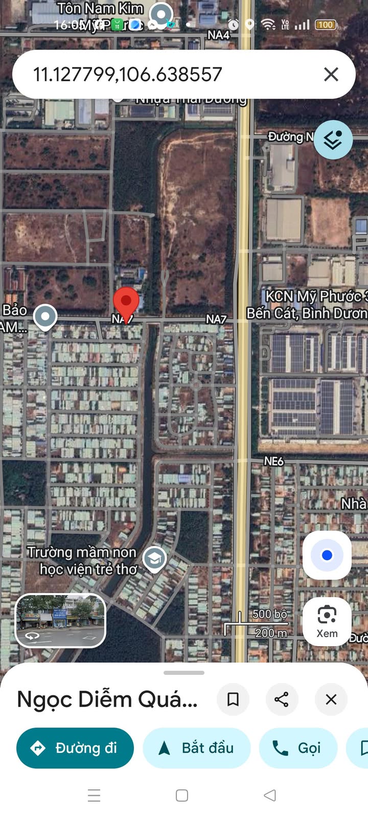 FrontHouse đường NA7 Mỹ Phước 120m² giá 4 tỷ - Vị trí kinh doanh đắc địa!