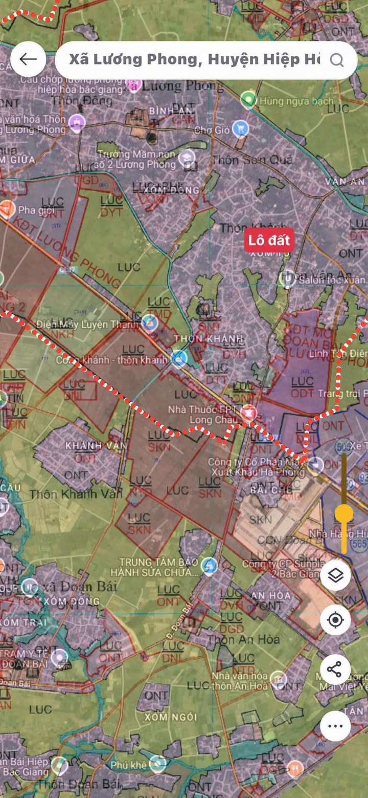 Đất thổ cư Lương Phong Bắc Giang 300m² giá chỉ 700 triệu - Chính chủ bán gấp!