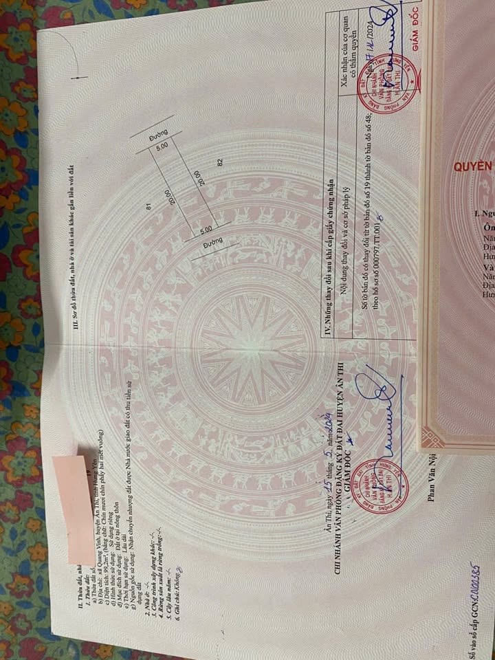 Đất nền Ấp Phú, xã Quang Vinh, huyện Ân Thi 99m² giá 2.38 tỷ - Đầu tư sinh lời ngay!