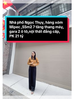 Nhà phố Ngọc Thụy Long Biên 55m² giá 21 tỷ - Nội thất đẳng cấp, thang máy