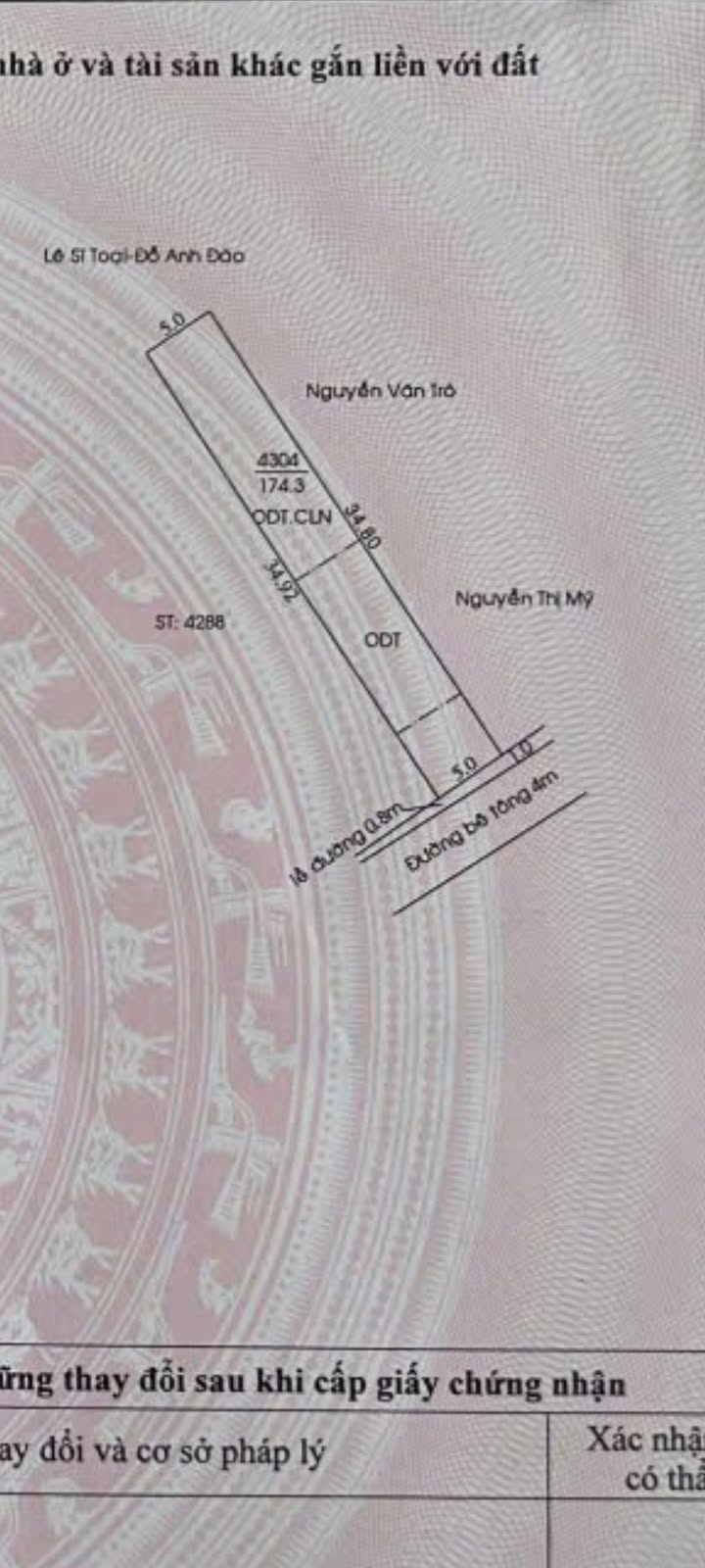 Đất thổ cư Tân An Thủ Dầu Một 175m² giá 1.8 tỷ - Gần trường Trần Bình Trọng!