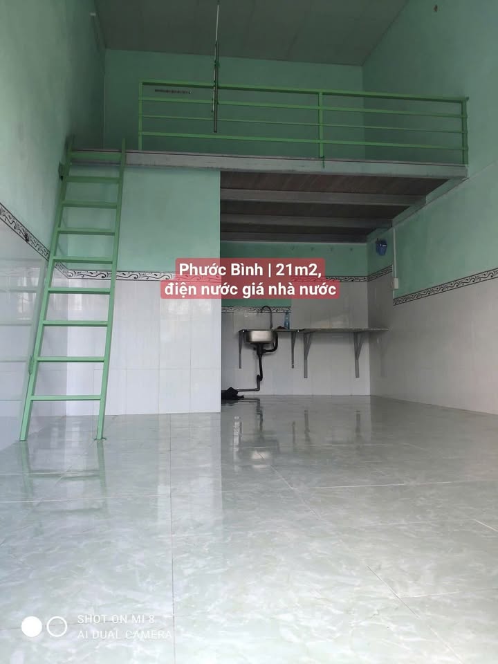 Phòng trọ gác 21m² tại Phước Bình, Thủ Đức - Giá chỉ 3.5 triệu/tháng!