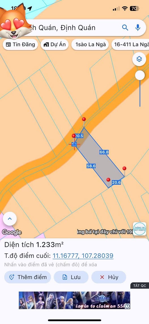 Đất nền 20m² mặt tiền bê tông xã Phú Ngọc chỉ 1.34 tỷ - Cơ hội đầu tư hấp dẫn!