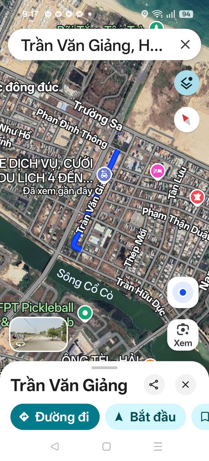 Đất tặng nhà C4 đường Trần Văn Giảng 80m² giá 5.5 tỷ - Chính chủ bán gấp!