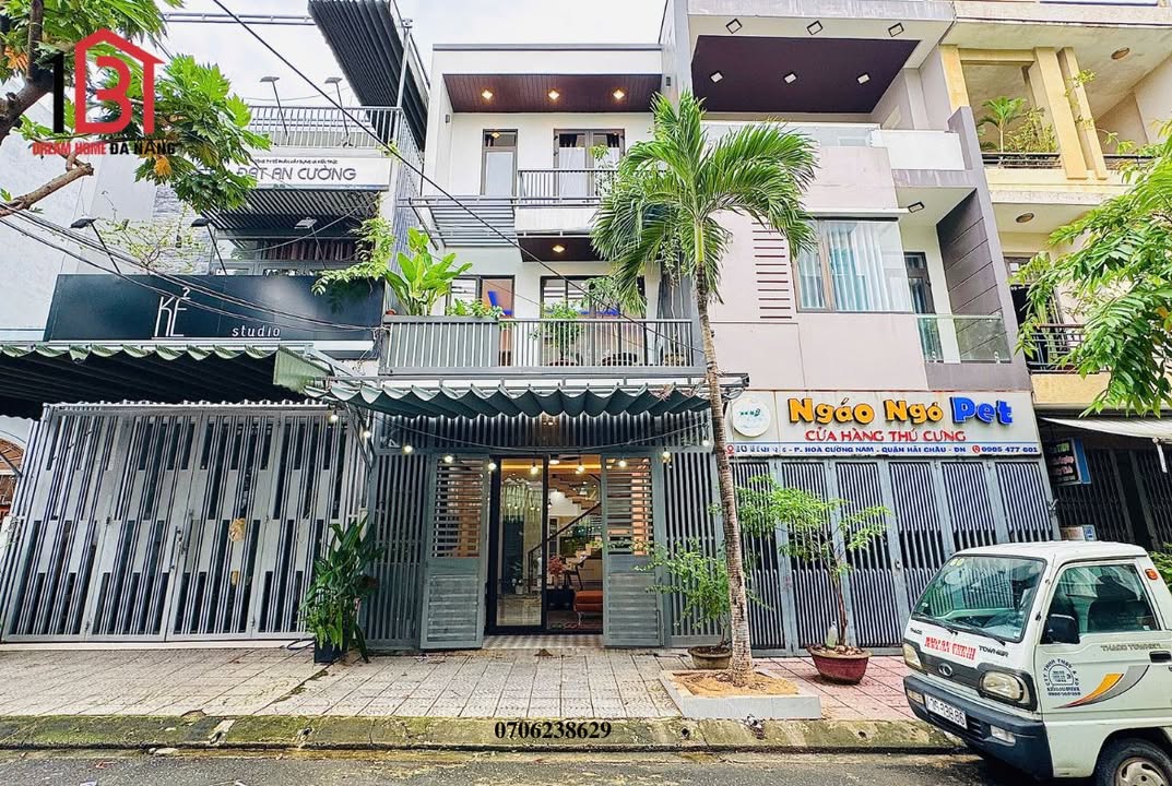 Nhà mặt tiền Hòa Cường, Hải Châu 75m² giá 10.8 tỷ - Thiết kế hiện đại, vào ở ngay!