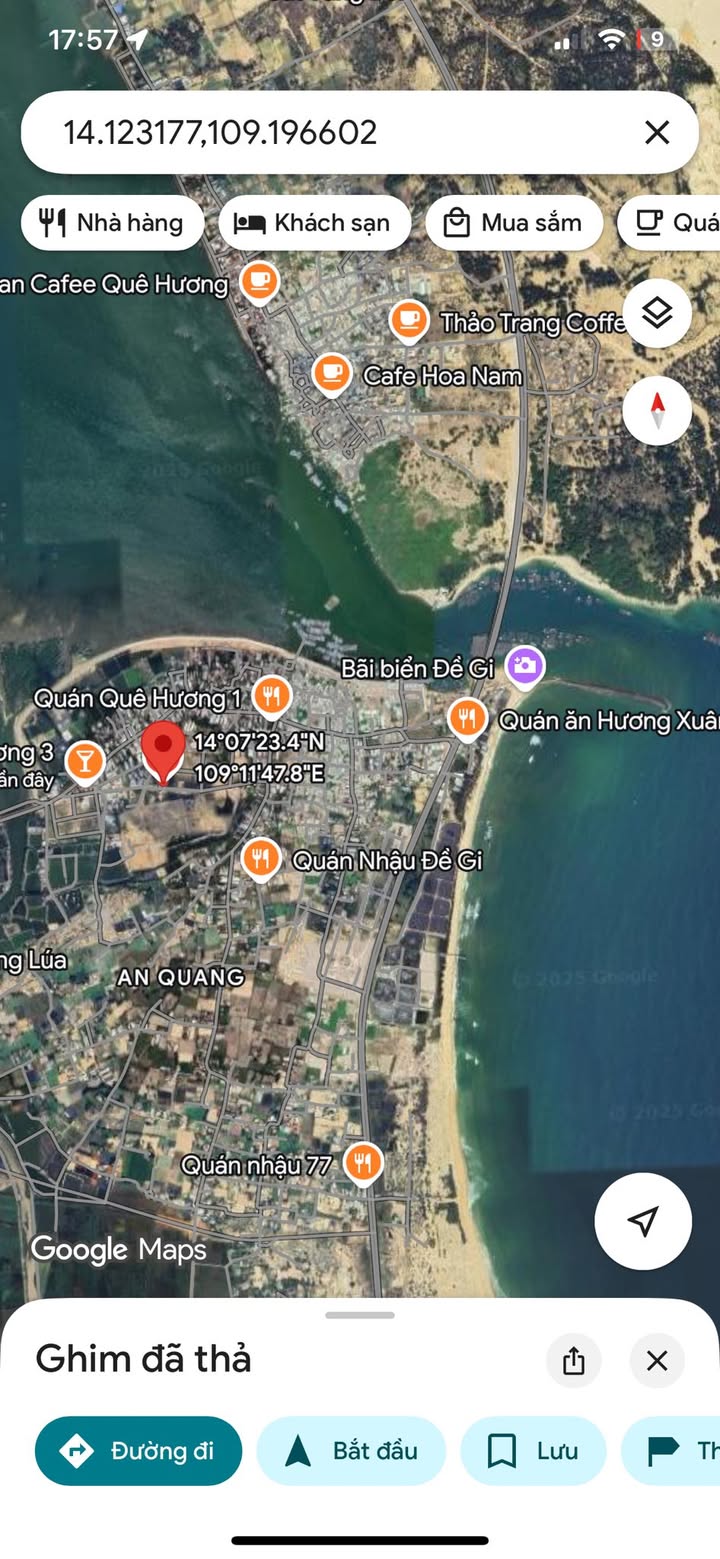 Đất nền Cát Khánh, Phù Cát 145m² giá 1.2 tỷ - Cơ hội đầu tư tuyệt vời!