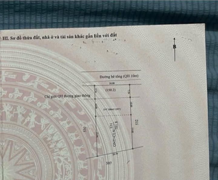Đất thổ cư Phú Xuân 800m² giá 500 triệu - Cần bán gấp!