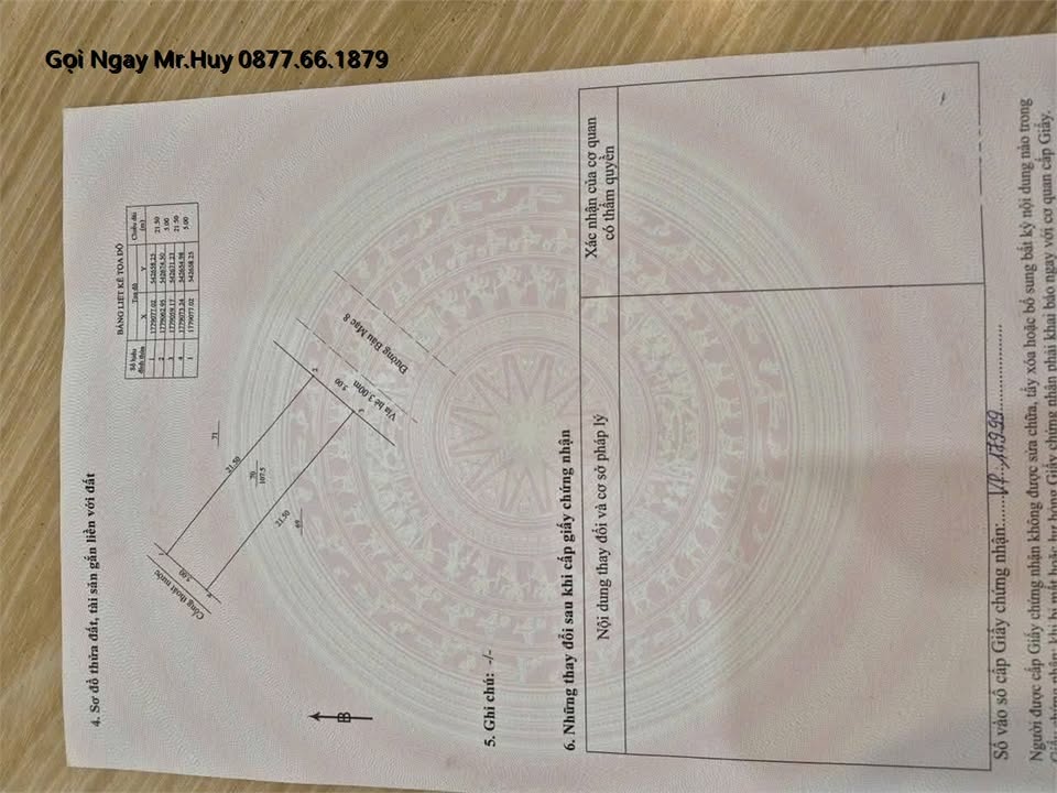 Đất nền Bàu Mạc 8, Liên Chiểu 107.5m² giá chỉ 4 tỷ - Cơ hội đầu tư vàng!