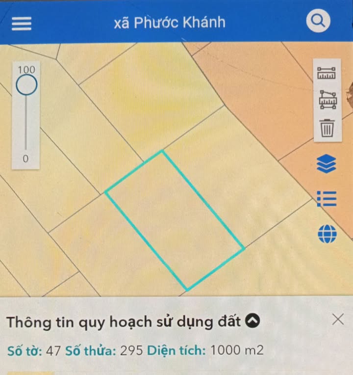 Đất nền Phước Khánh Nhơn Trạch 1000m² giá chỉ 1.599 tỷ - Sang tên công chứng ngay!