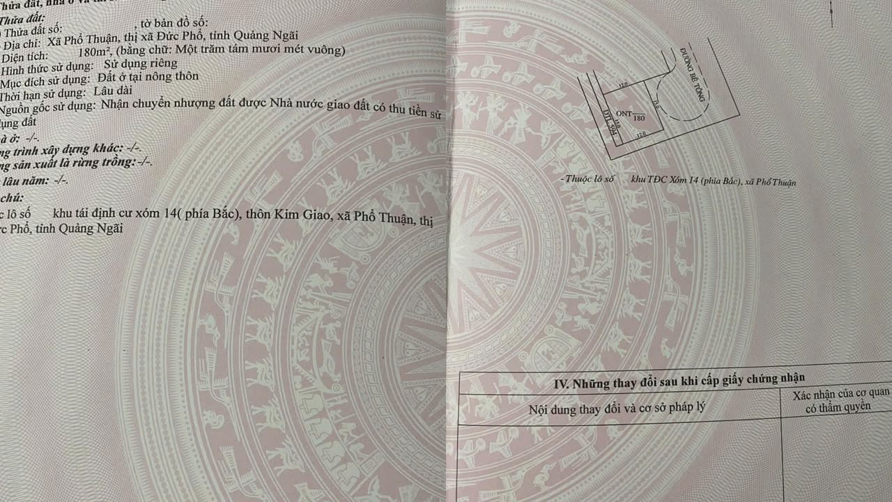 Đất nền Bắc Phổ Thuận 180m² giá thỏa thuận - Cơ hội đầu tư không thể bỏ lỡ!