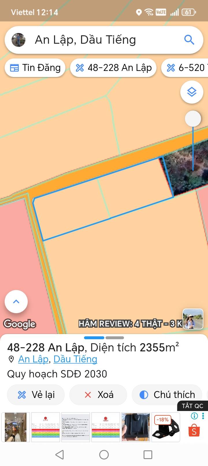 Đất nền 2 lô liền kề tại An Lập, Dầu Tiếng - Giá chỉ 5 tỷ, đầu tư sinh lợi cao!