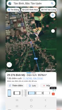 Đất xưởng Bình Mỹ, Tân Uyên 11,412m² giá 1 tỷ - Cơ hội đầu tư hấp dẫn!