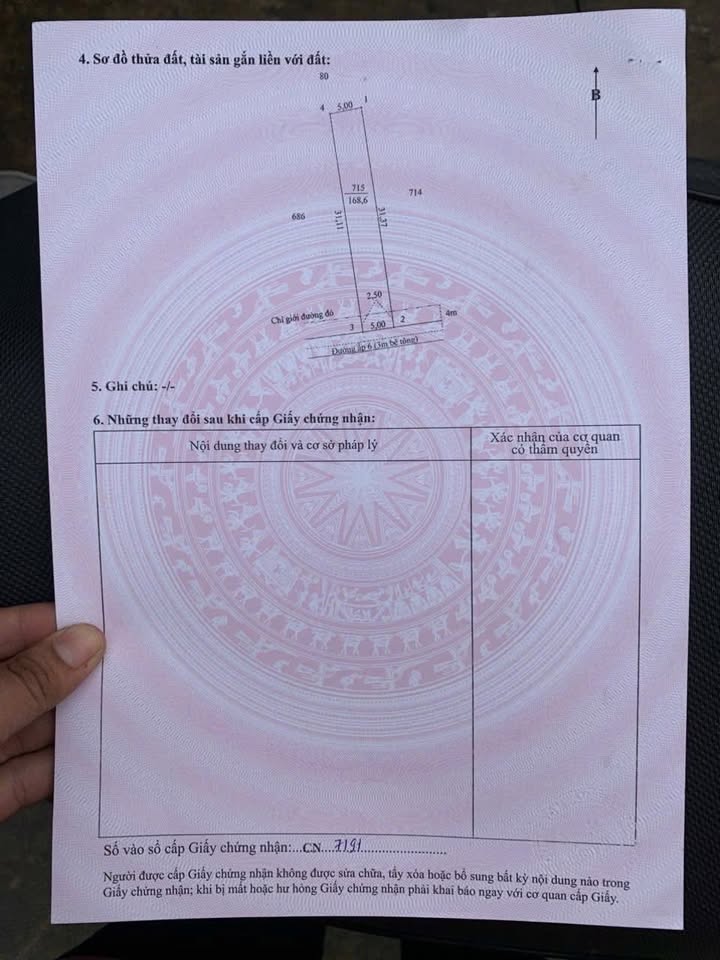 Đất thổ cư 168m² mặt tiền đường liên ấp 6-7-8 - Giá chỉ 900 triệu!