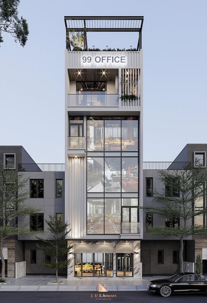 Cho thuê tòa nhà văn phòng 6 tầng tại phố Nguyễn Đăng Đạo, Bắc Ninh - Không gian làm việc lý tưởng!