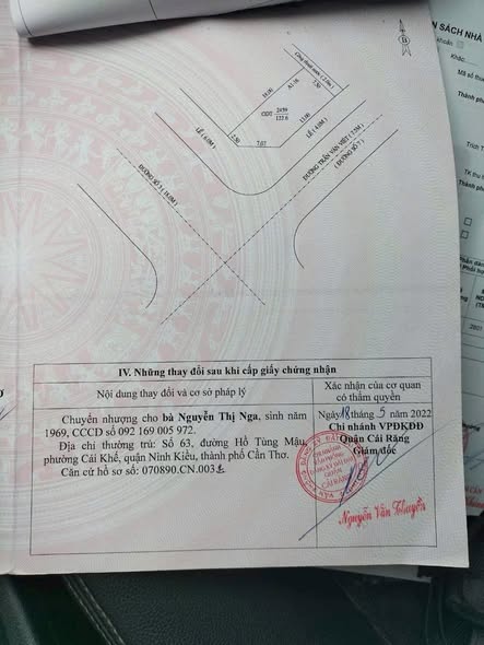 Đất nền góc Trần Văn Việt, Cái Răng, 122.6m² giá 6.3 tỷ - Đầu tư sinh lời!