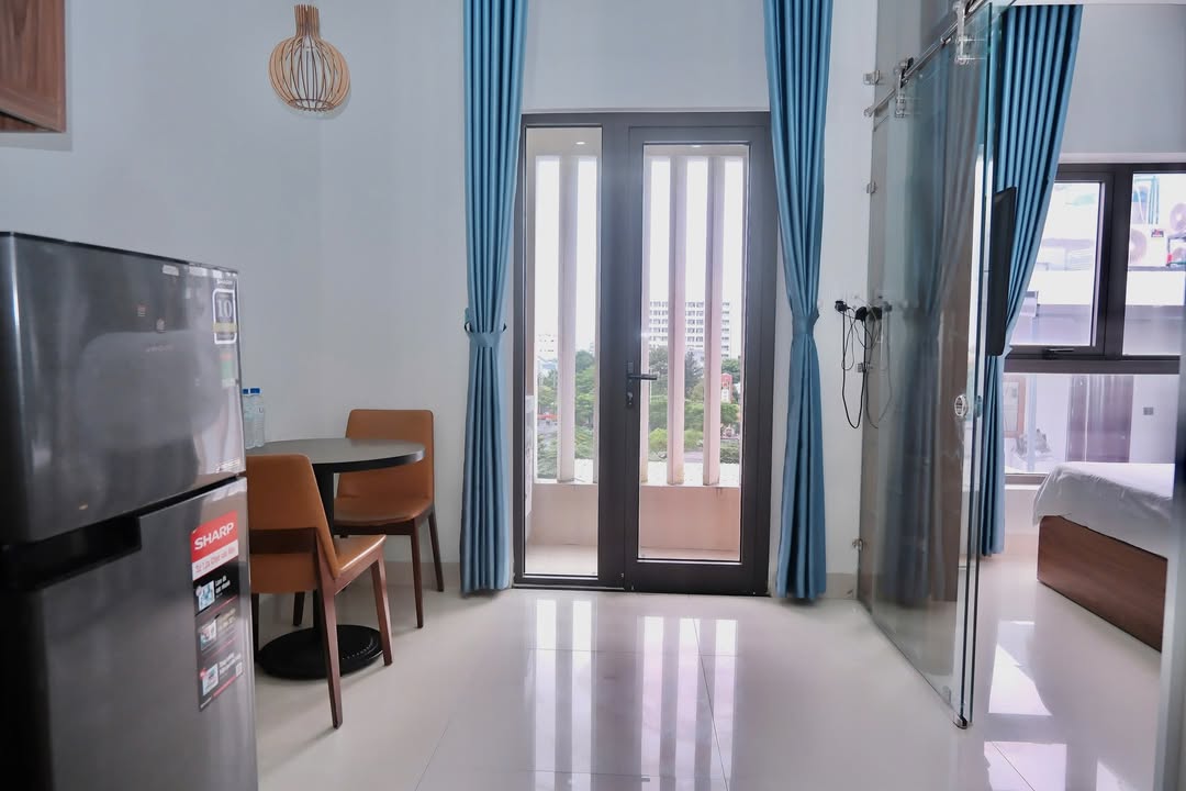 Căn hộ 1 phòng ngủ Khuê Mỹ Đà Nẵng 7.2 triệu - Trống sẵn, ban công rộng